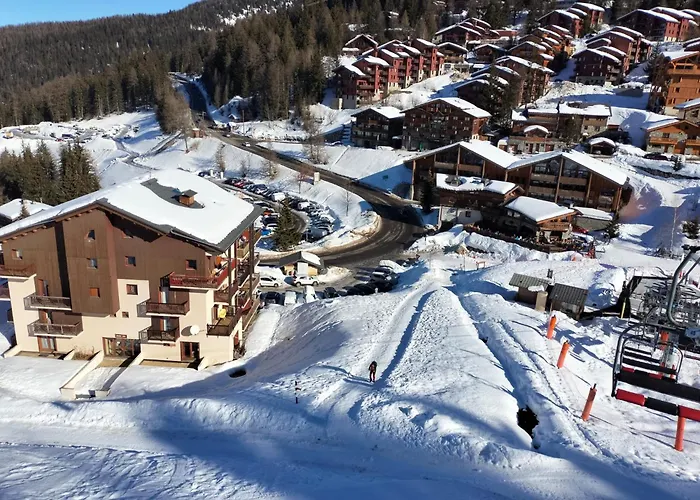 Daire Rez De Jardin Et Garage Prive La Plagne