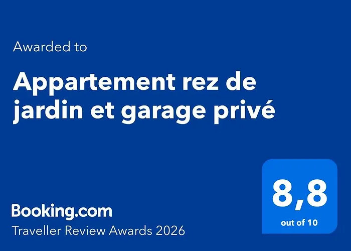 Rez De Jardin Et Garage Prive Daire *