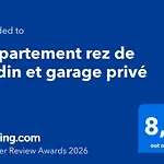 Rez De Jardin Et Garage Prive Apartment *