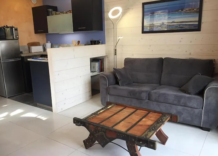 Rez De Jardin Et Garage Prive Lägenhet *